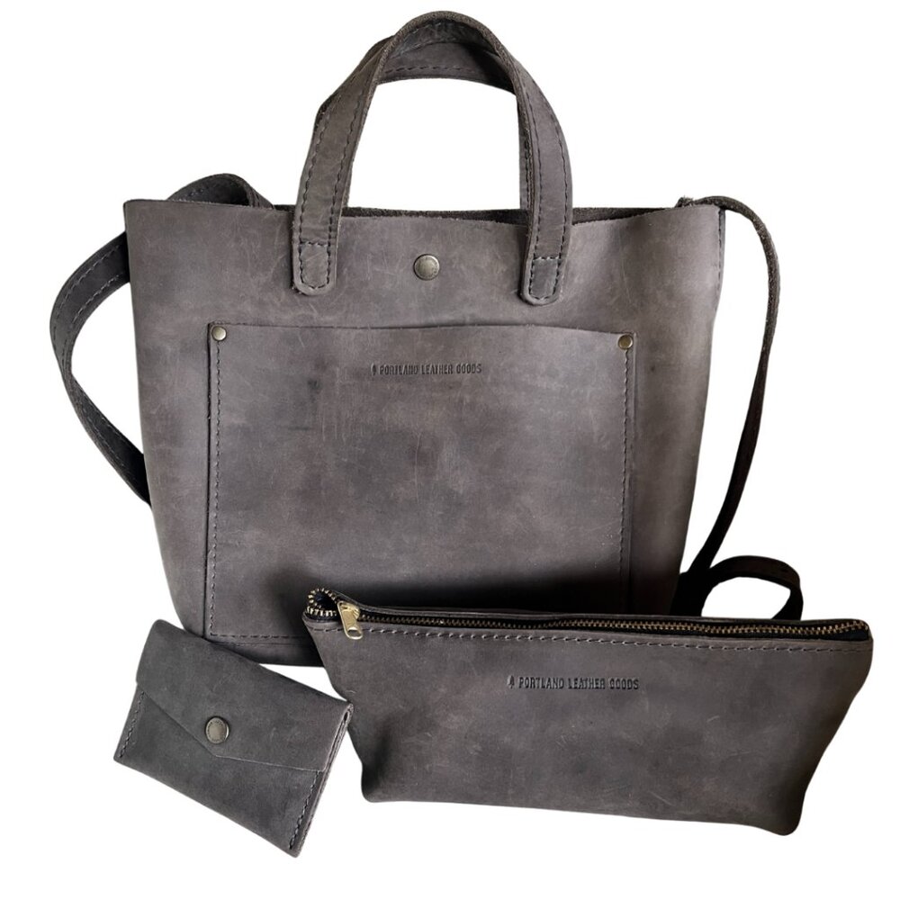 Portland Leather GROUPIE GREY mini cb bundle!